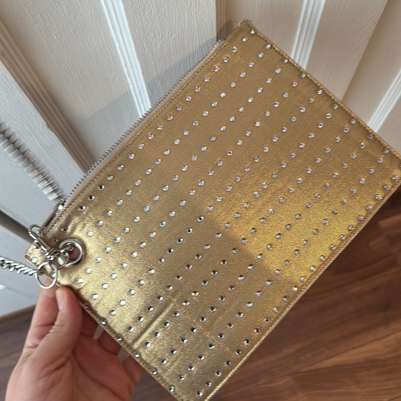 Gold D&G Rhinestone Clutch - Picture 2 of 5